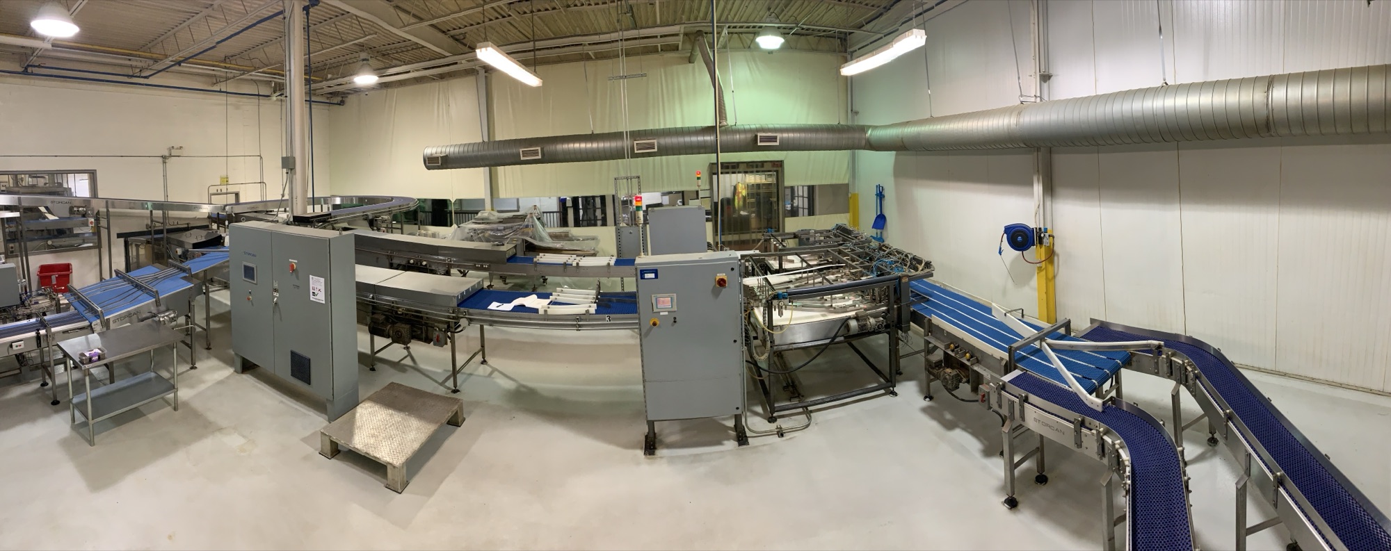 Finished line installed and running on a customer floor