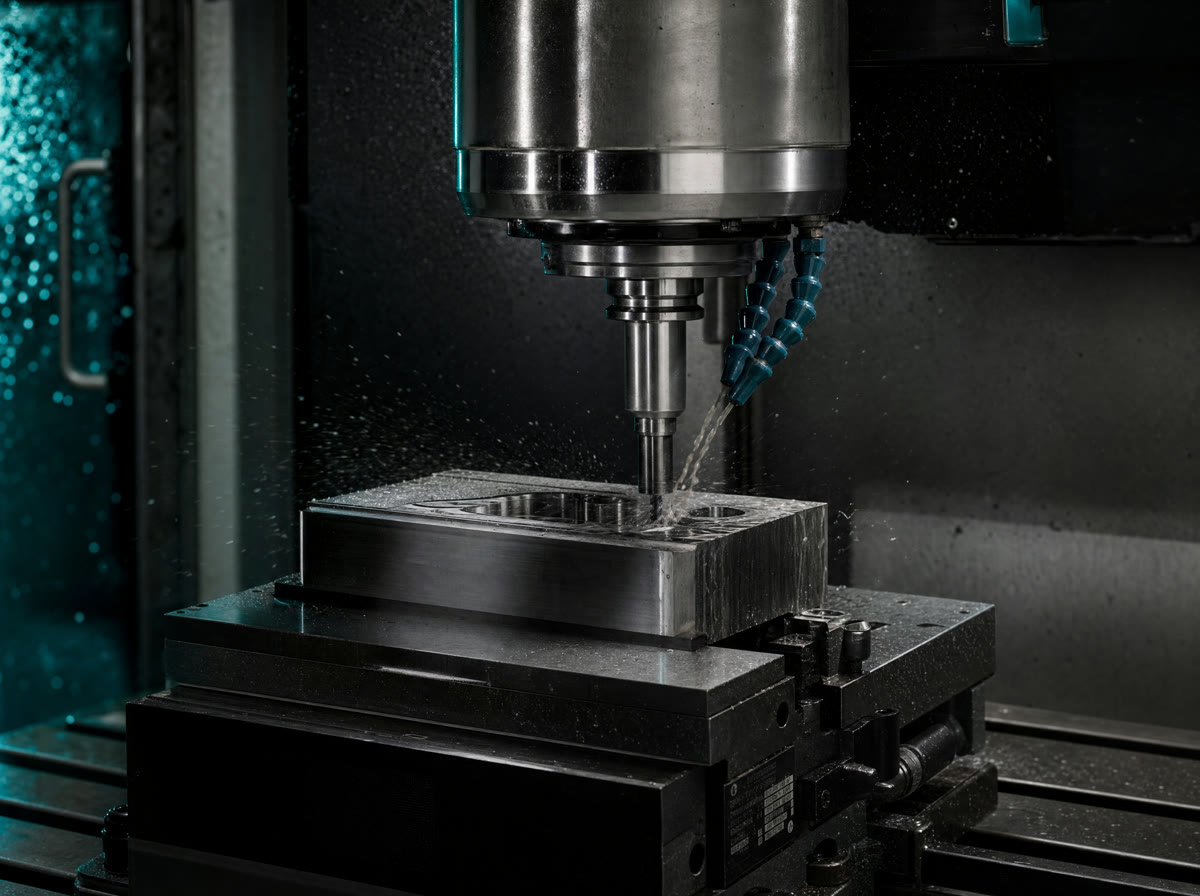 Machining and machine build work in progress