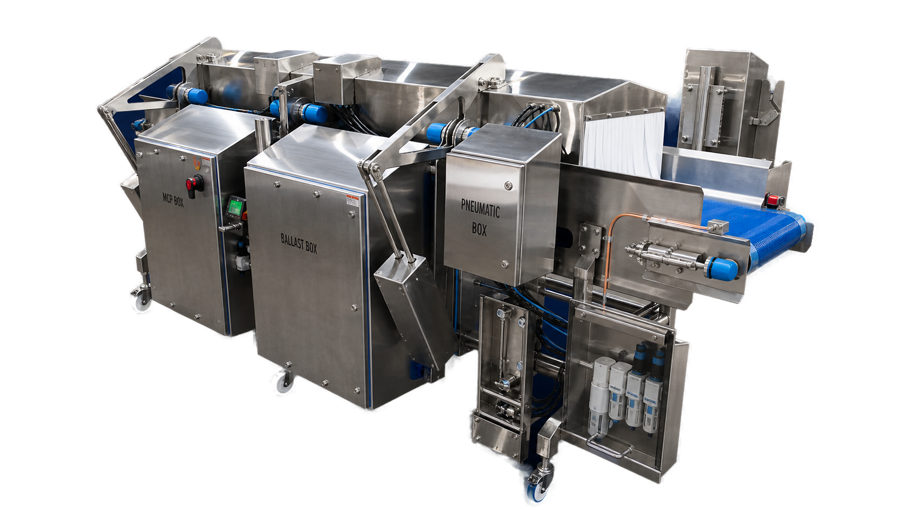Custom stainless machine built by Pure Life Machinery